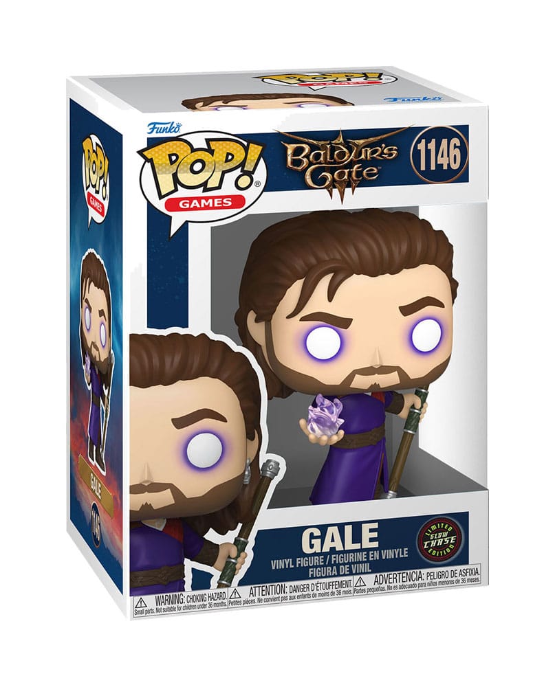 Funko Baldur's Gate 3 POP! Games Vinyl Figures Gale with Glow Chase 9 cm Assortment (6) | Makochan