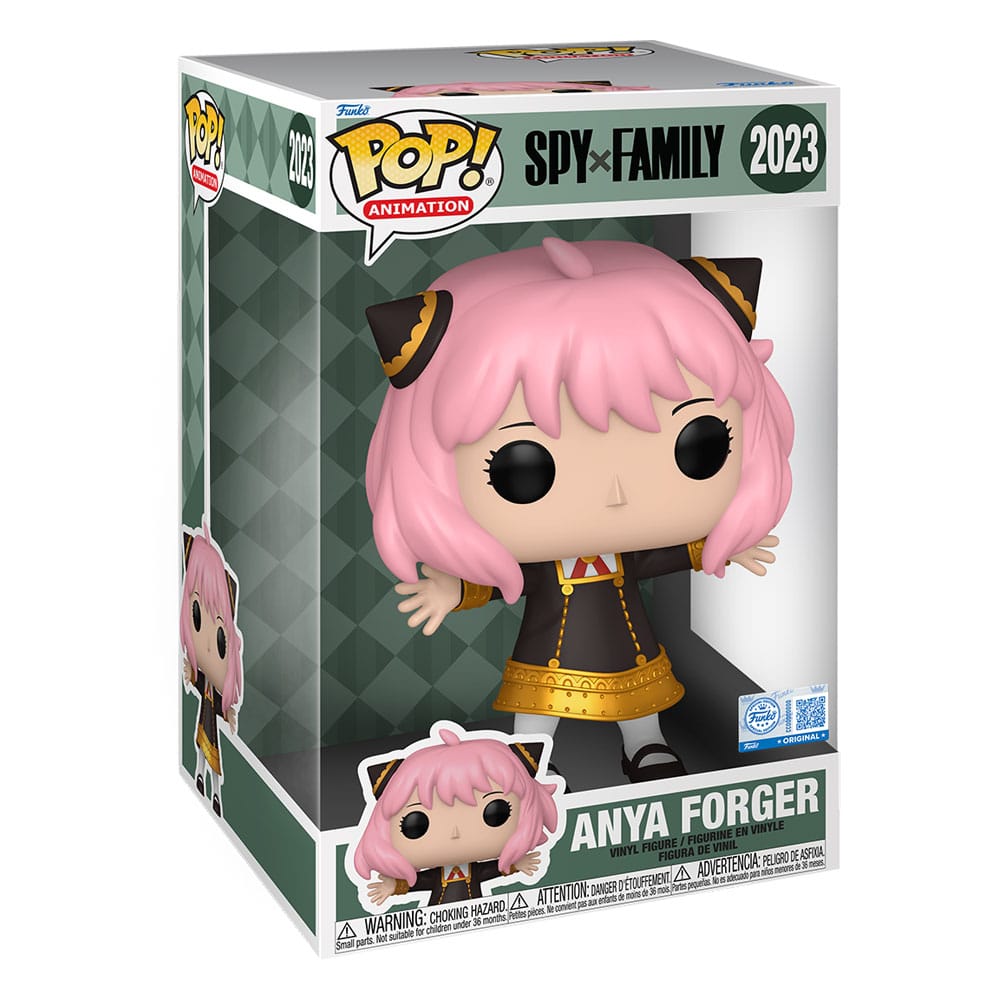 Funko Spy x Family Super Sized Jumbo POP! Vinyl Figure Anya 25 cm | Makochan