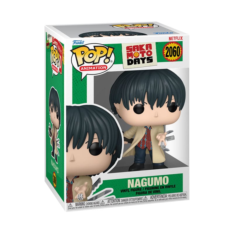 Funko Sakamoto Days POP! Animation Vinyl Figures Saka Days- Yoichi Nagumo 9 cm | Makochan