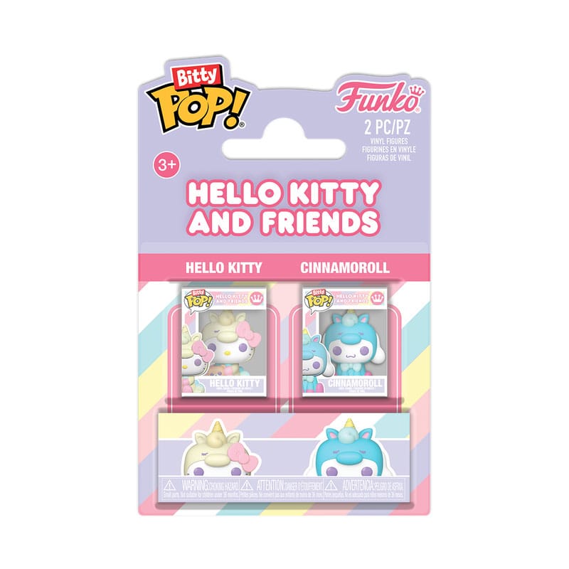 Funko Hello Kitty Bitty POP! Vinyl Figure 2-Pack HK & Cinnamonroll 2,5 cm | Makochan