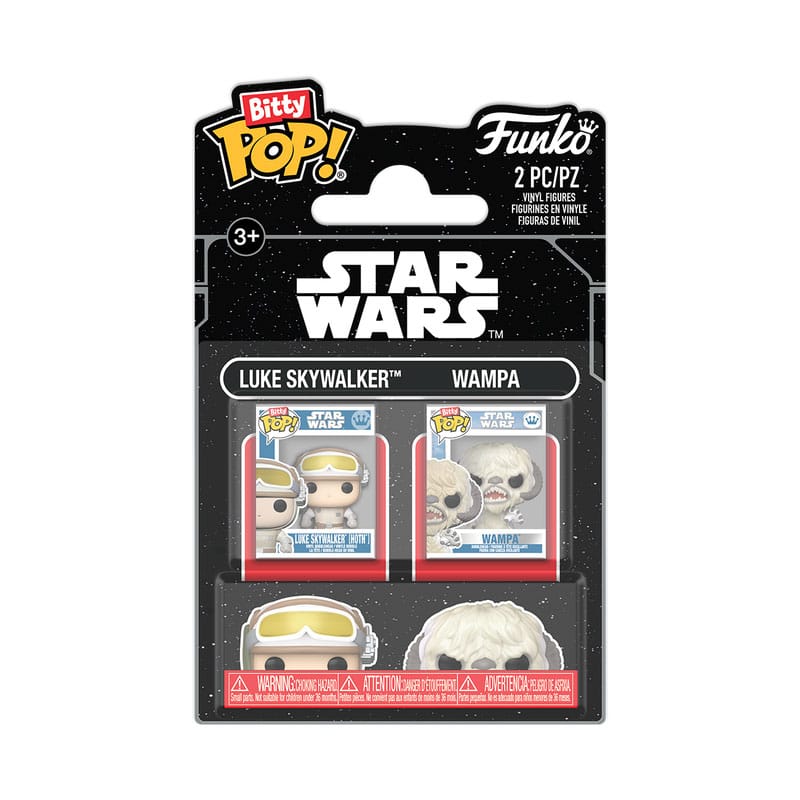 Funko The Empire Strikes Back Bitty POP! Vinyl Figure 2-Pack L&W 2,5 cm | Makochan