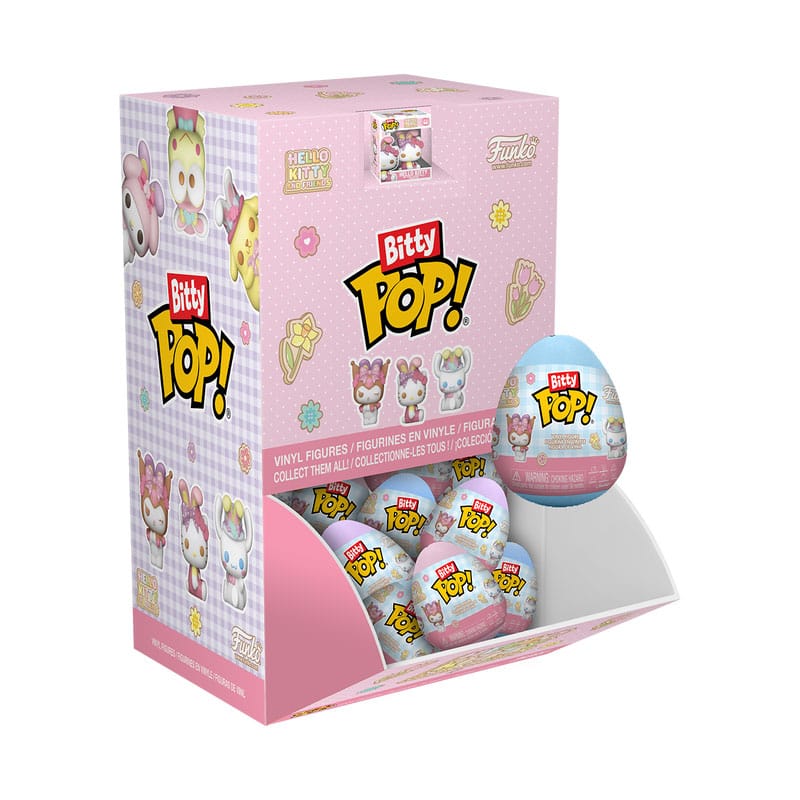Funko Hello Kitty Bitty POP! Easter Eggs Blind Box Assortment (24) | Makochan