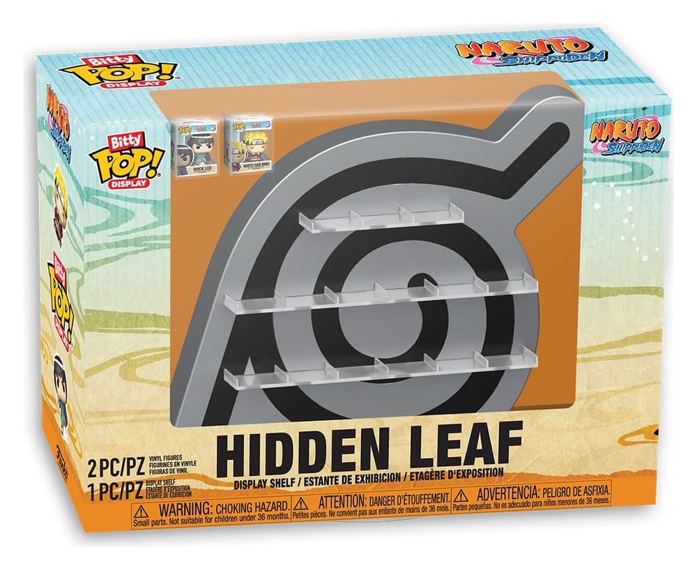 Funko Naruto Bitty POP! Display Vinyl Figures Hidden Leaf | Makochan
