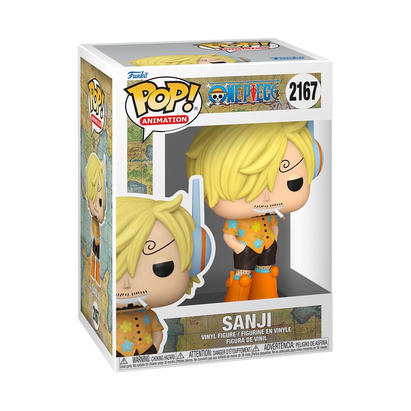 Funko One Piece POP! Vinyl Animation Figure Sanji 9 cm | Makochan
