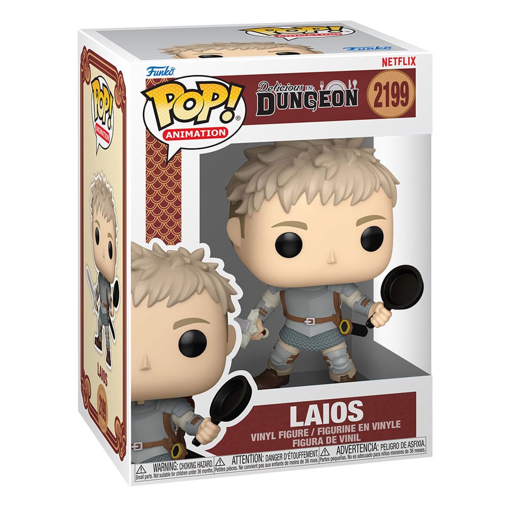 Funko Delicious in Dungeon POP! Animation Vinyl Figures Laios with Chase 9 cm Assortment (6) | Makochan