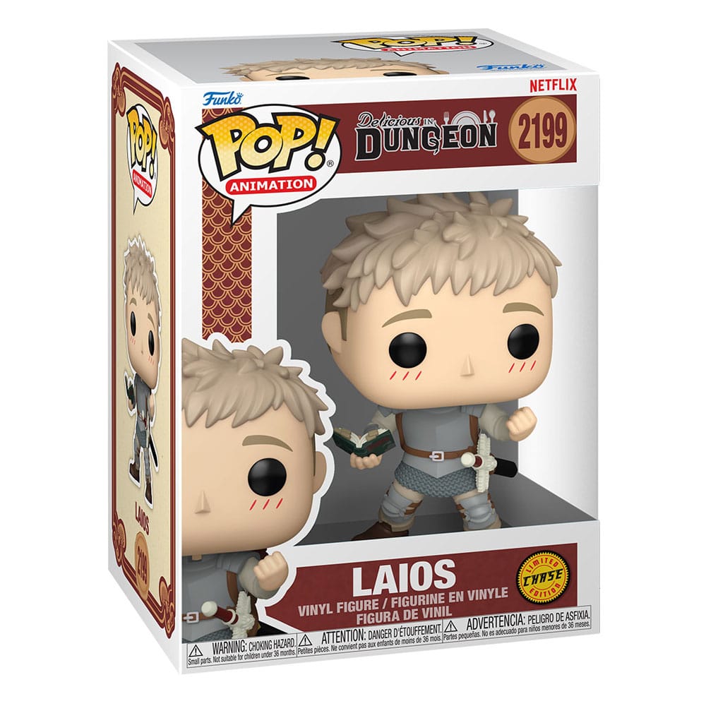 Funko Delicious in Dungeon POP! Animation Vinyl Figures Laios with Chase 9 cm Assortment (6) | Makochan