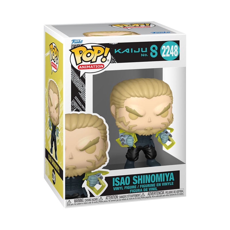 Funko Kaiju No. 8 POP! Animation Vinyl Figure Isao Shinomiya 9 cm | Makochan