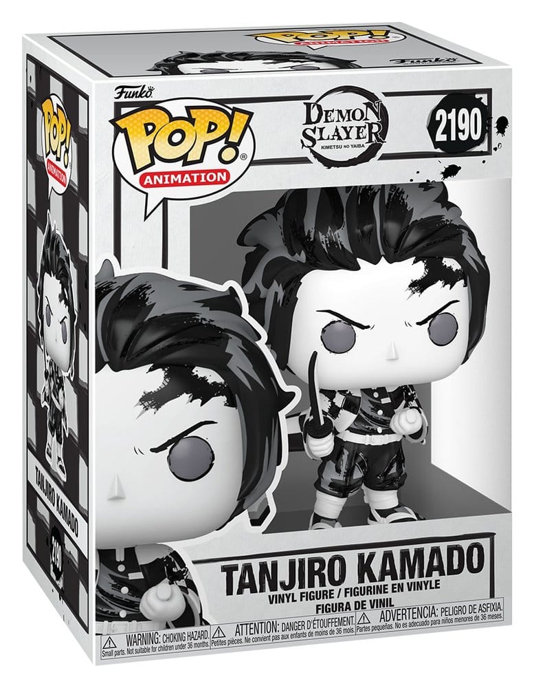 Funko Demon Slayer: Kimetsu no Yaiba POP! Animation Vinyl Figures Tanjiro(Sumi-Ink) 9 cm | Makochan