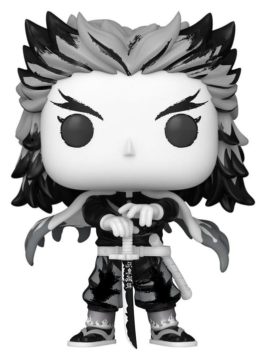 Funko Demon Slayer: Kimetsu no Yaiba POP! Animation Vinyl Figures Rengoku(Sumi-Ink) 9 cm | Makochan