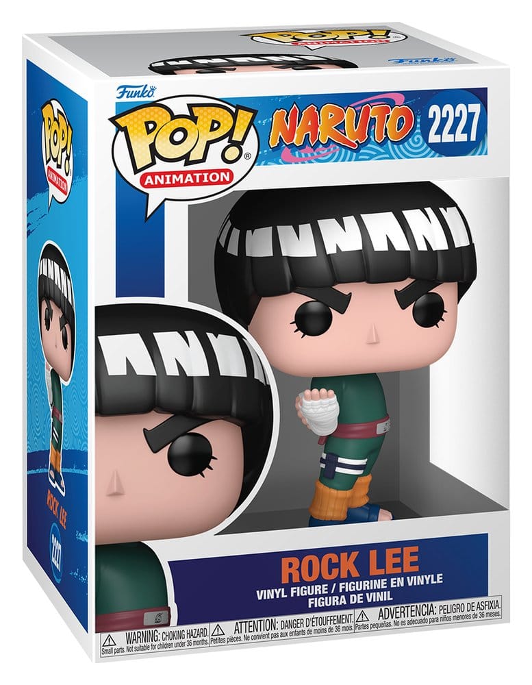 Funko Naruto Classic POP! Animation Vinyl Figure Rock Lee 9 cm | Makochan