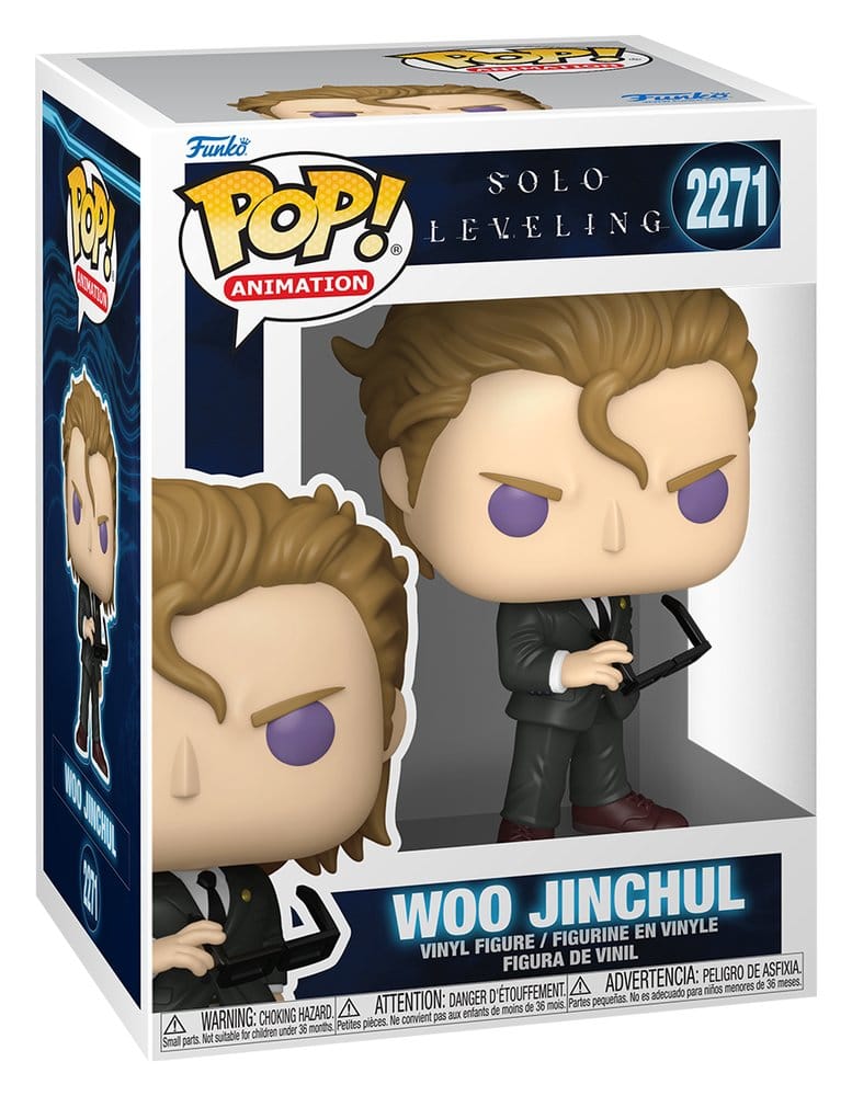Funko Solo Leveling POP! Animation Vinyl Figure Woo Jinchul 9 cm | Makochan