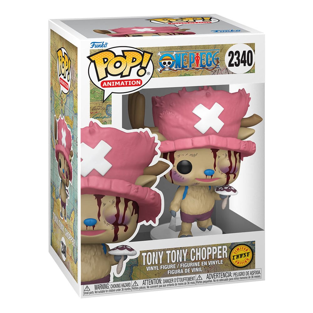 Funko One Piece POP! Animation Vinyl Figures Chopper w/Chase 9 cm Assortment (6) | Makochan