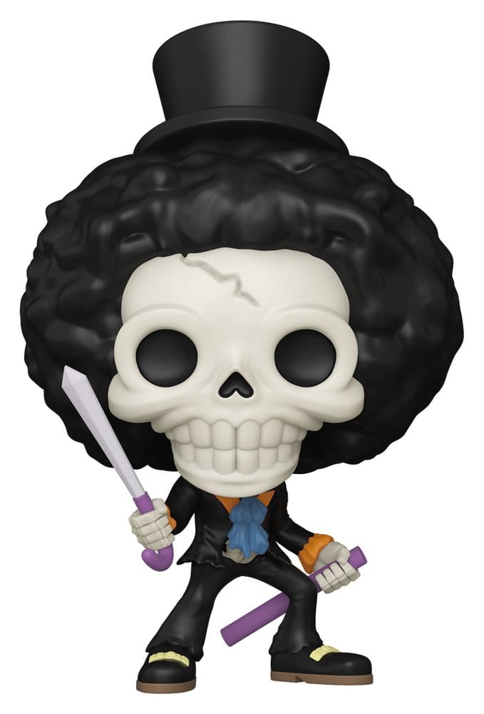 Funko One Piece POP! Animation Vinyl Figure Brook (Refresh) 9 cm | Makochan