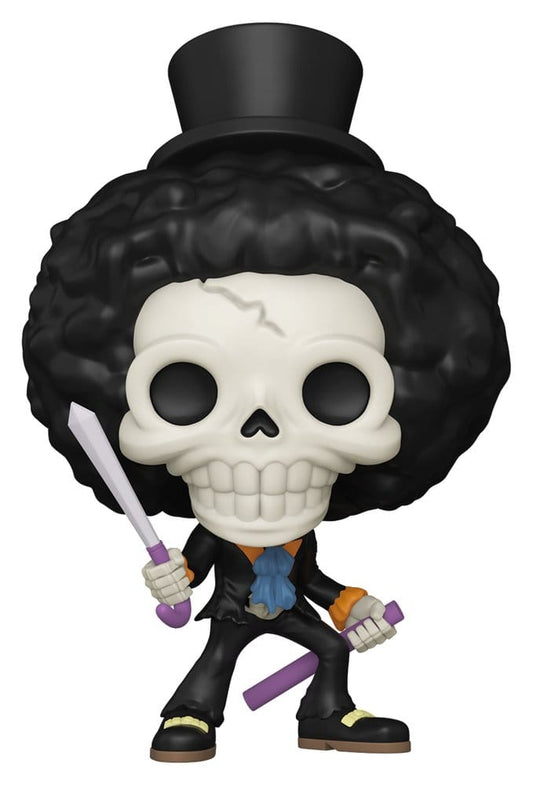Funko One Piece POP! Animation Vinyl Figure Brook (Refresh) 9 cm | Makochan