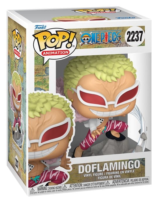 Funko One Piece POP! Animation Vinyl Figure Doflamingo (Refresh) 9 cm | Makochan
