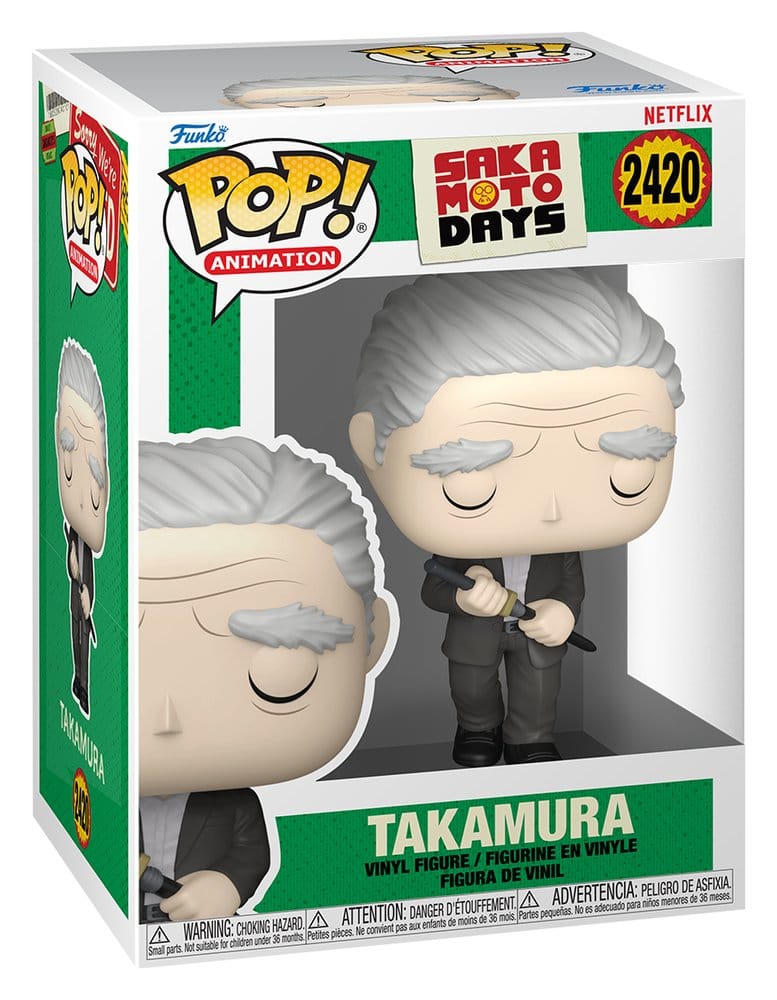Funko Sakamoto Days POP! Animation Vinyl Figure Takamura 9 cm | Makochan