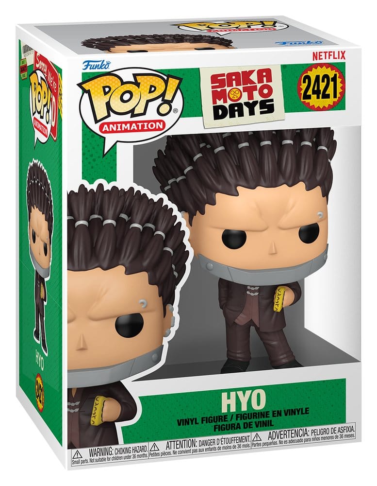 Funko Sakamoto Days POP! Animation Vinyl Figure Hyo 9 cm | Makochan