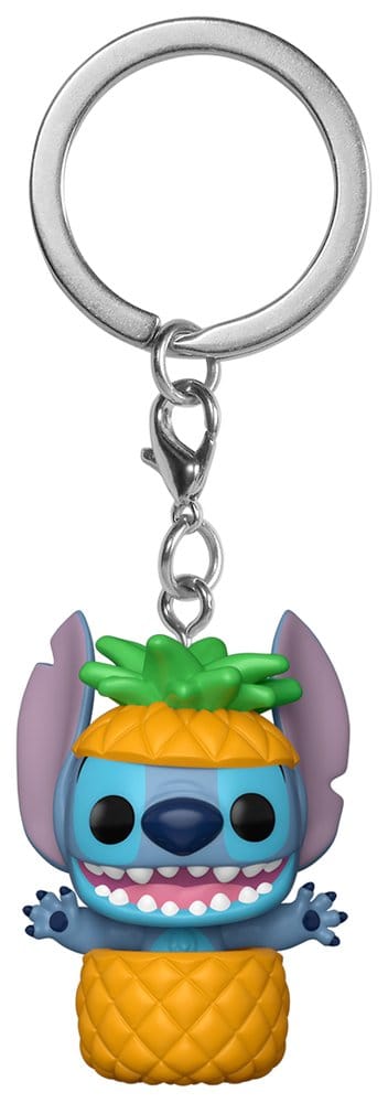 Funko Lilo&Stitch POP! Vinyl Keychains 4 cm Stitch in pineapple Display (12) | Makochan
