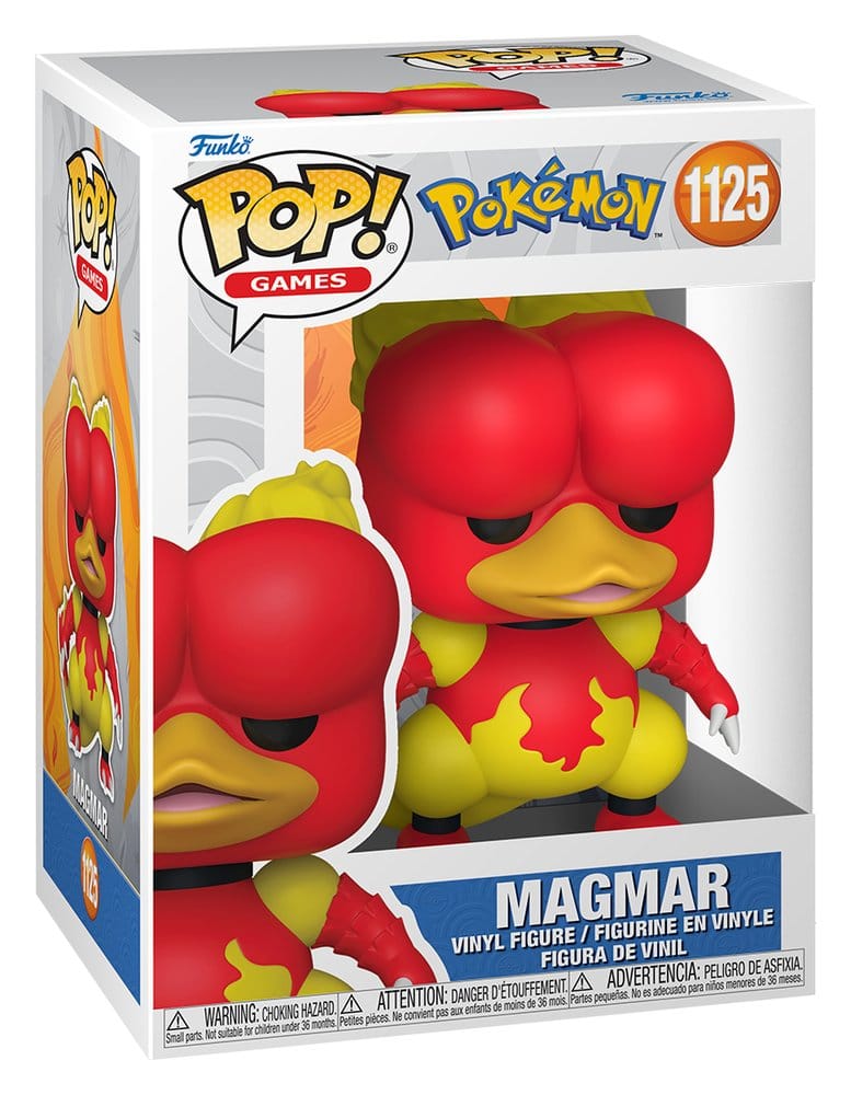 Funko Pokémon POP! Games Vinyl Figure Magmar 9 cm | Makochan
