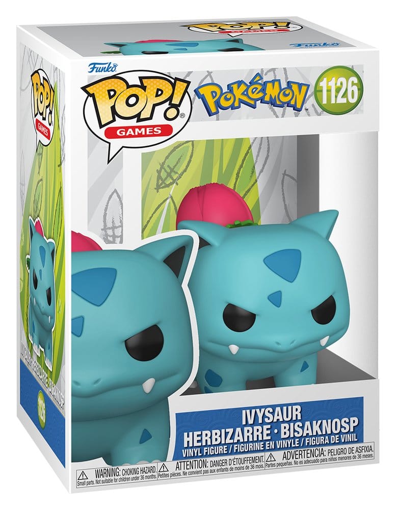 Funko Pokémon POP! Games Vinyl Figure Ivysaur 9 cm | Makochan