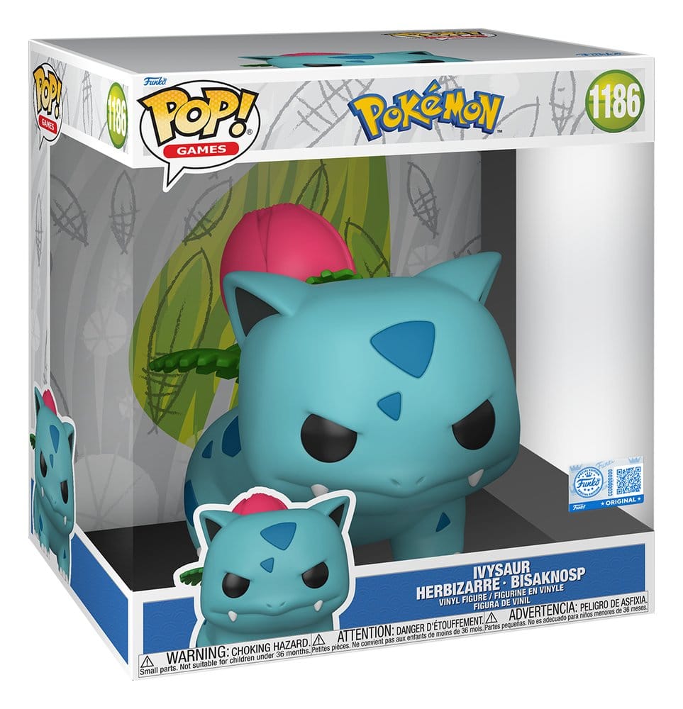 Funko Pokémon Super Sized Jumbo POP! Vinyl Figure Ivysaur 25 cm | Makochan