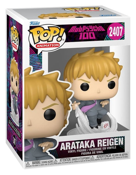 Funko Mob Psycho 100 POP! Animation Vinyl Figure Arataka Reigen 9 cm | Makochan
