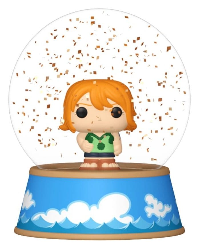 Funko One Piece Mini Figures Glitter Globes PDQ 5 cm Display (12) | Makochan