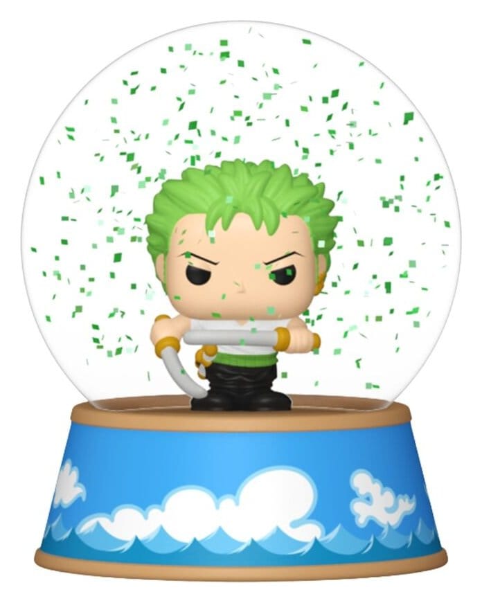 Funko One Piece Mini Figures Glitter Globes PDQ 5 cm Display (12) | Makochan