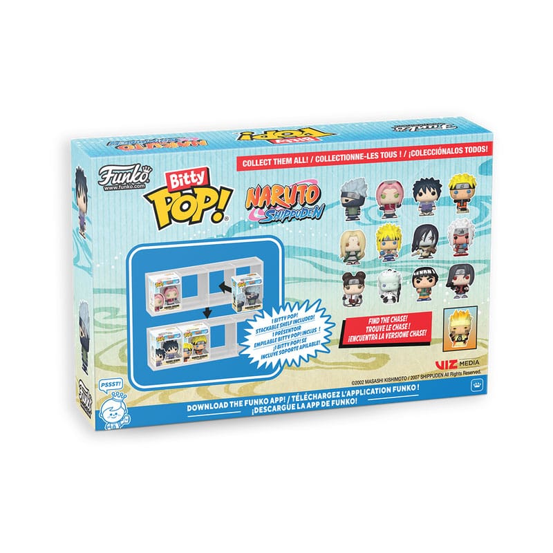 Funko Naruto Shippuden Bitty POP! Vinyl Figure 4-Pack Battles 2,5 cm | Makochan