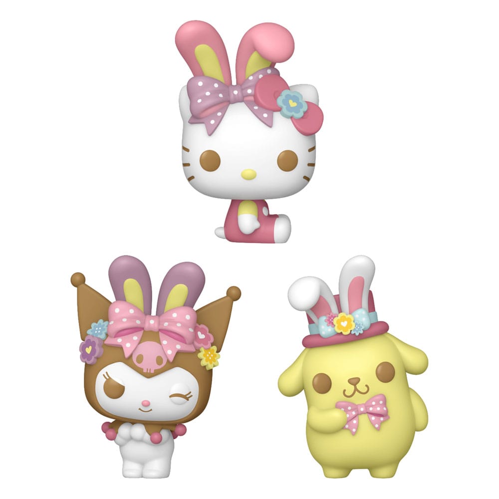 Funko Hello Kitty and Friends Pocket POP! Egg Vinyl Figures 2 cm Display (16) | Makochan