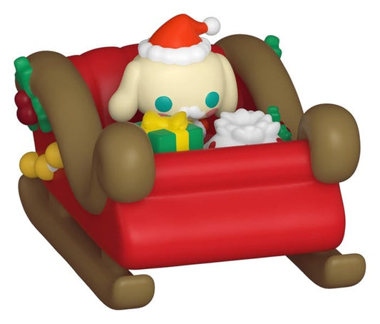 Funko Hello Kitty Bitty POP! Rides Vinyl Figure Holiday- Sleigh with CMRL 2 cm | Makochan