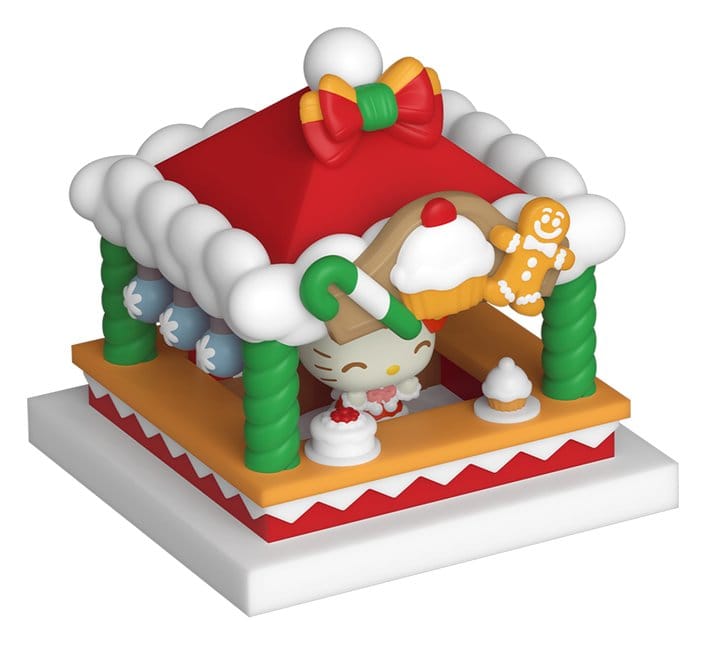 Funko Hello Kitty Bitty POP! Towns Vinyl Figure Holiday- Merry Market | Makochan