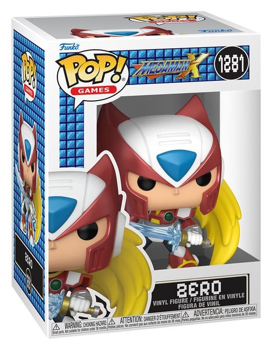 Funko Mega Man POP! Games Vinyl Figure Zero 9 cm | Makochan