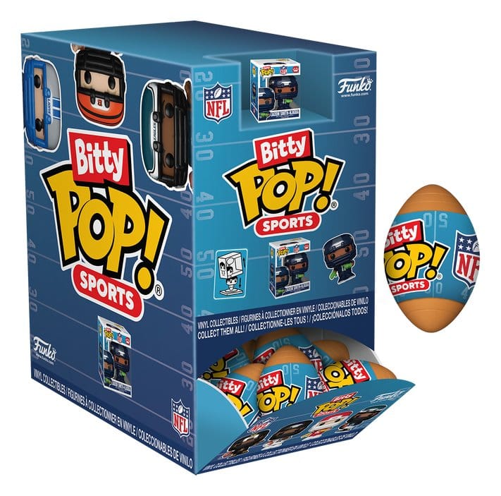Funko NFL Bitty POP! Vinyl Figures Series 2 2 cm Blind Box Display (24) | Makochan