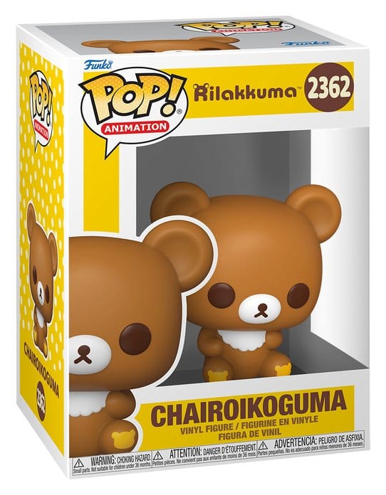 Funko Rilakkuma POP! Animation Vinyl Figure Chairoikoguma 9 cm | Makochan
