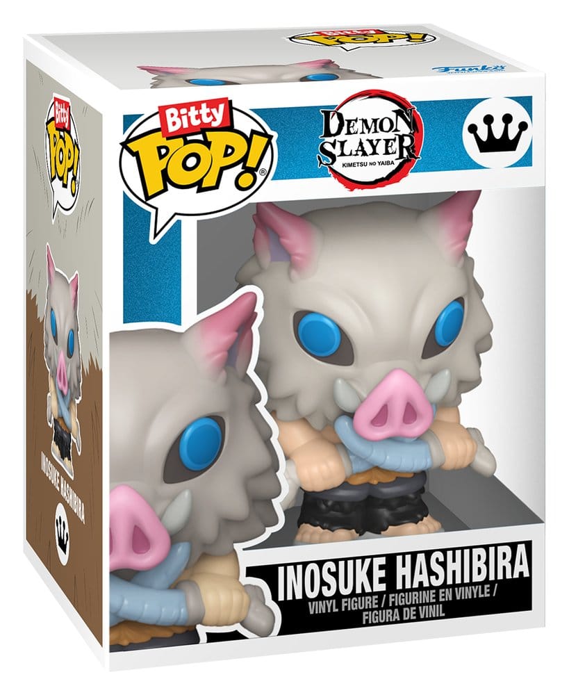 Funko Demon Slayer: Kimetsu no Yaiba Bitty POP! Vinyl Figures 2-Pack Inosuke & Zenitsu 2 cm | Makochan