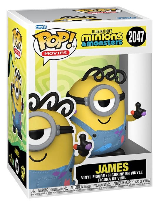 Funko Minions 3 POP! Rocks Vinyl Figure James 9 cm | Makochan