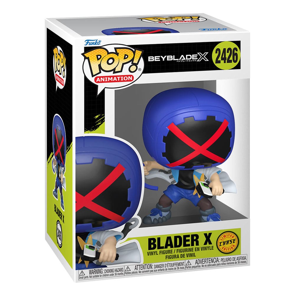 Funko Beyblades POP! Animation Vinyl Figures Jaxon with Chase 9 cm Assortment (6) | Makochan