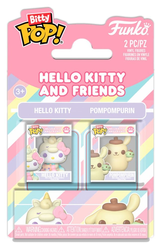 Funko Sanrio Bitty POP! Vinyl Figures 2-Pack HK & PomPom 2 cm | Makochan
