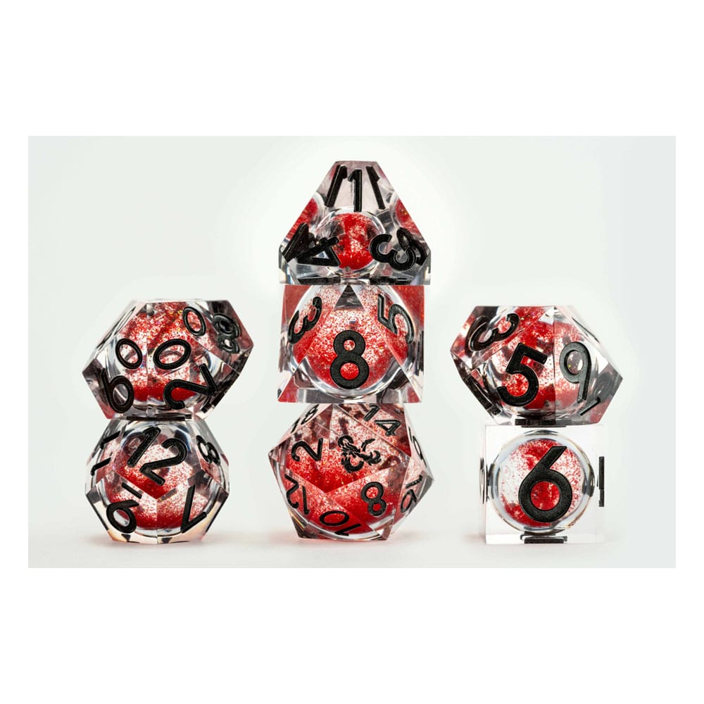 FanRoll Dungeons & Dragons Dice Set Liquid Core | Makochan