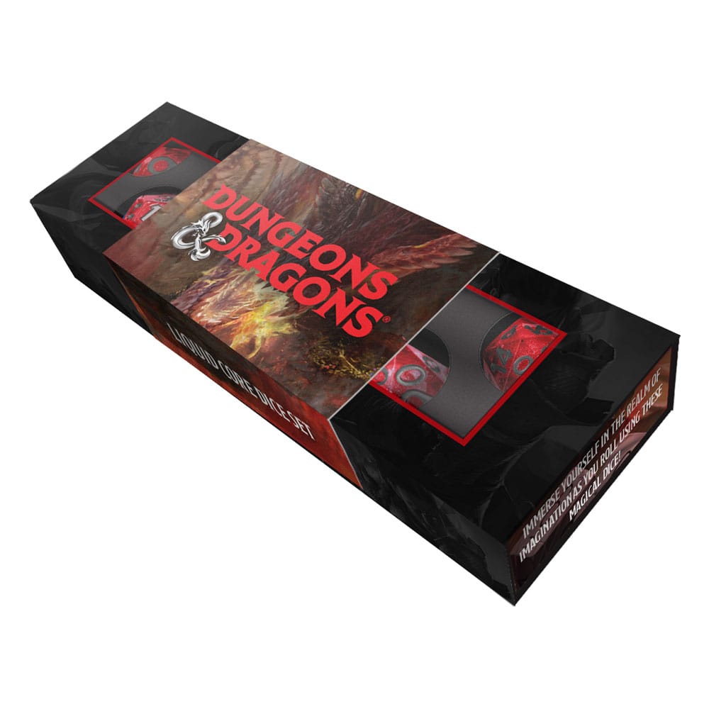 FanRoll Dungeons & Dragons Dice Set Liquid Core | Makochan