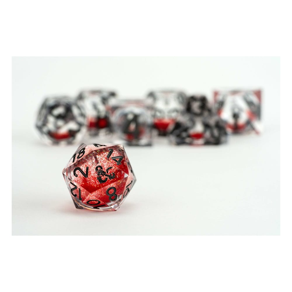 FanRoll Dungeons & Dragons Dice Set Liquid Core | Makochan