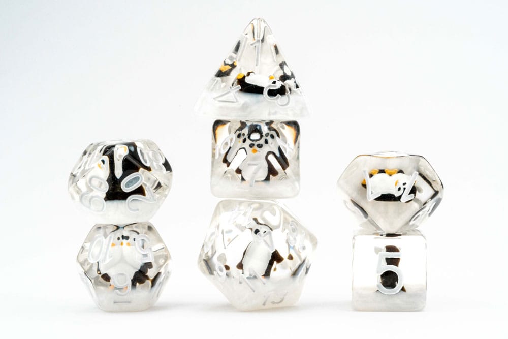 FanRoll FanRoll Dice Set Penguin (7) | Makochan