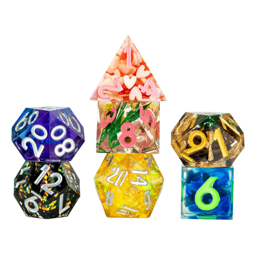 FanRoll Misfit Adopt a Misfit Dice Set Blind Box Sharp Edge Dice Assortment (12) | Makochan