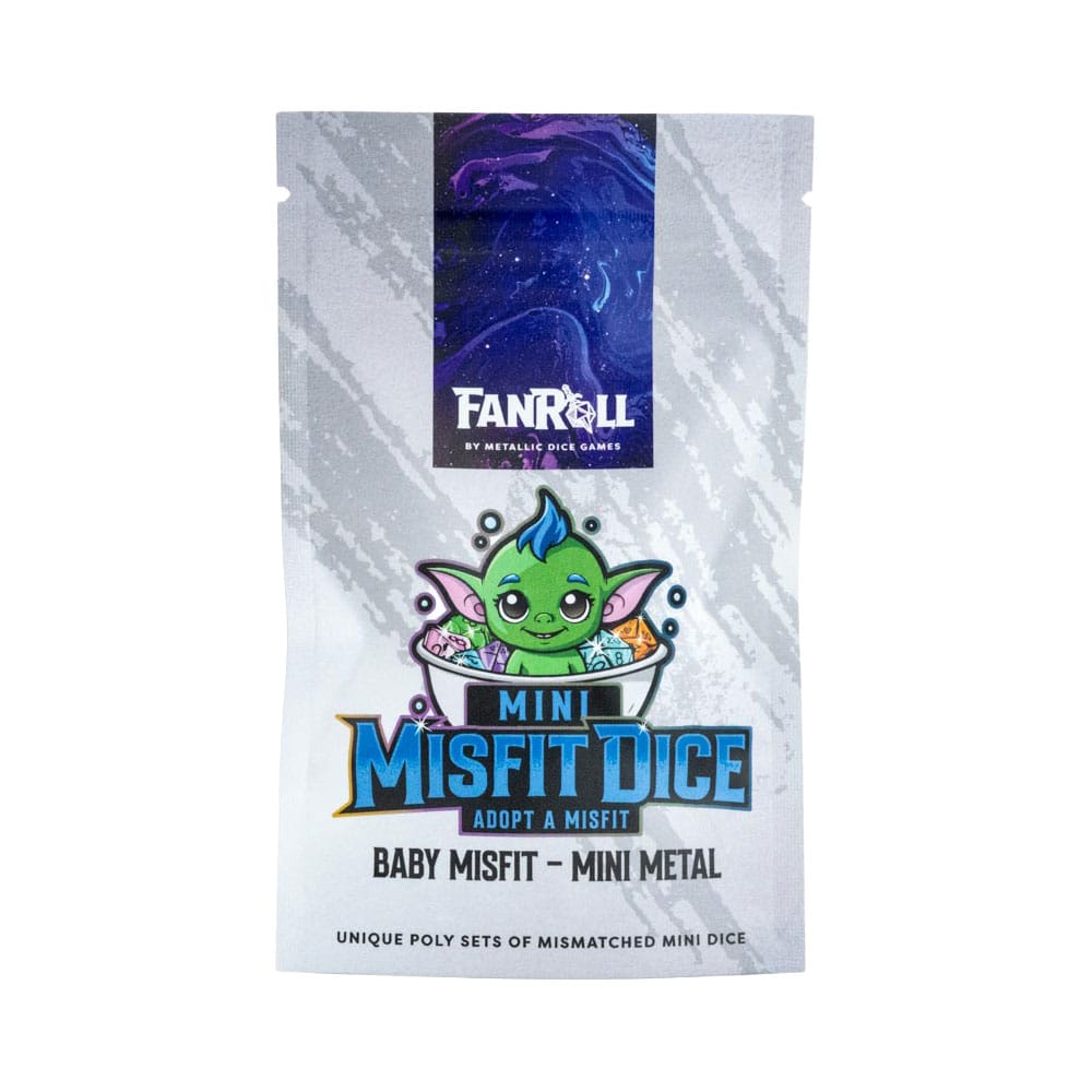 FanRoll Misfit Adopt a Misfit Mini Blind Bag Baby Misfit - Mini Metal Assortment (12) | Makochan