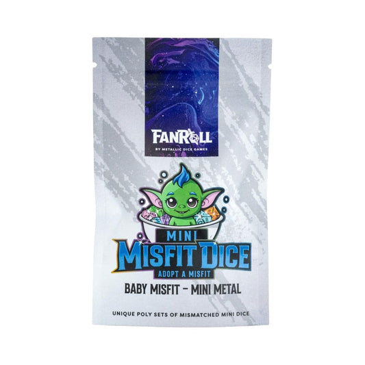 FanRoll Misfit Adopt a Misfit Mini Blind Bag Baby Misfit - Mini Metal Assortment (12) | Makochan
