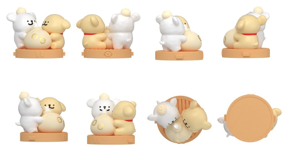 Funism Maltese Blind Box Mini Figures Lucky Paws Series Display (8) - Damaged packaging | Makochan