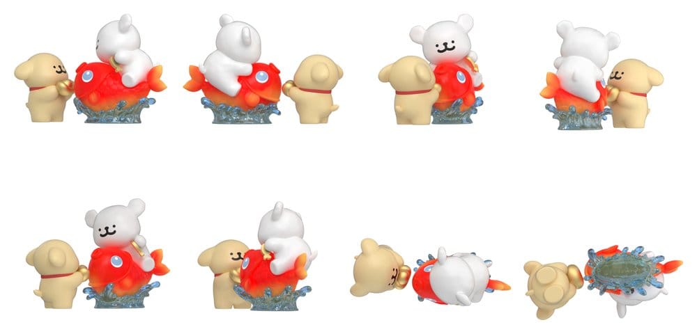 Funism Maltese Blind Box Mini Figures Lucky Paws Series Display (8) - Damaged packaging | Makochan