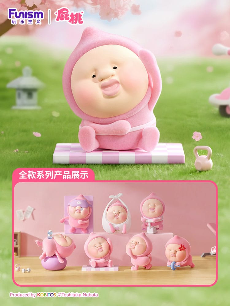 Funism Kobitos Blind Box Mini Figures Gym Challenges Series 8 cm Display (6) | Makochan
