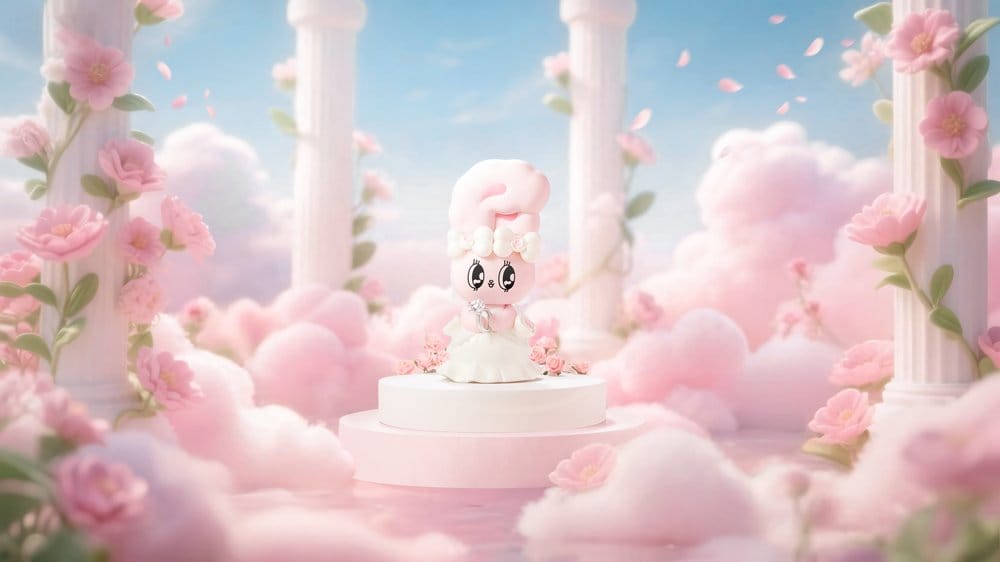 Funism Esther Bunny Blind Box Mini Figures Young Blossom Series 10 cm Display (8) | Makochan